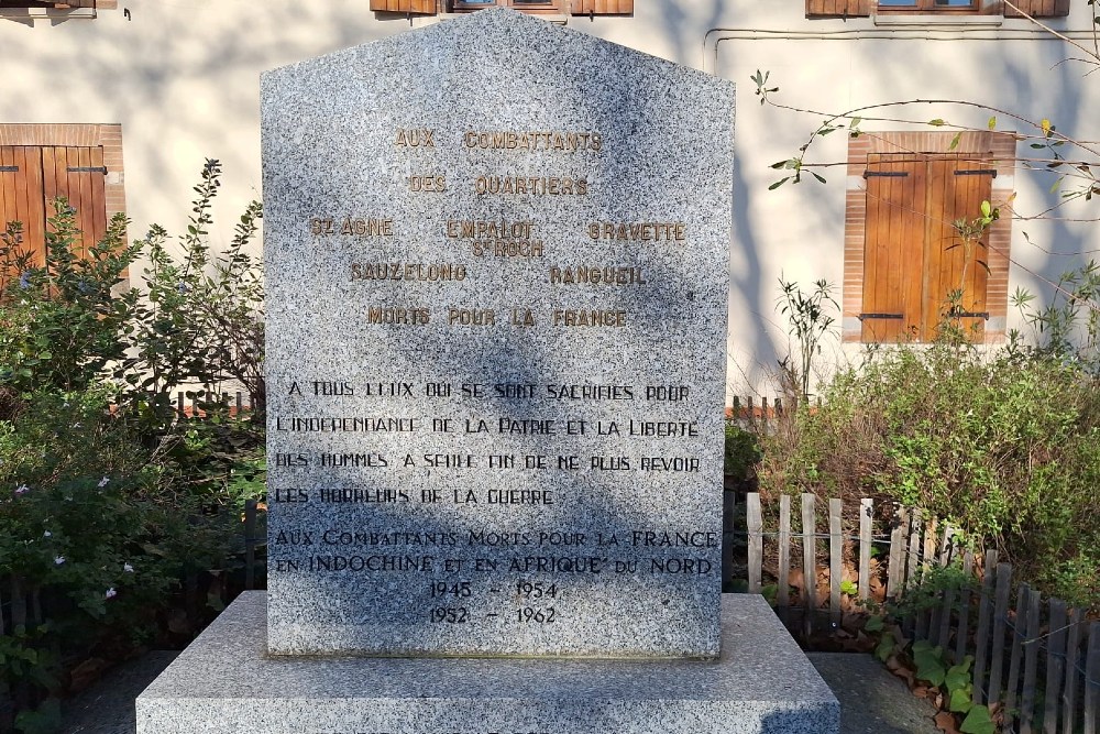 Oorlogsmonument Saint-Agne #3