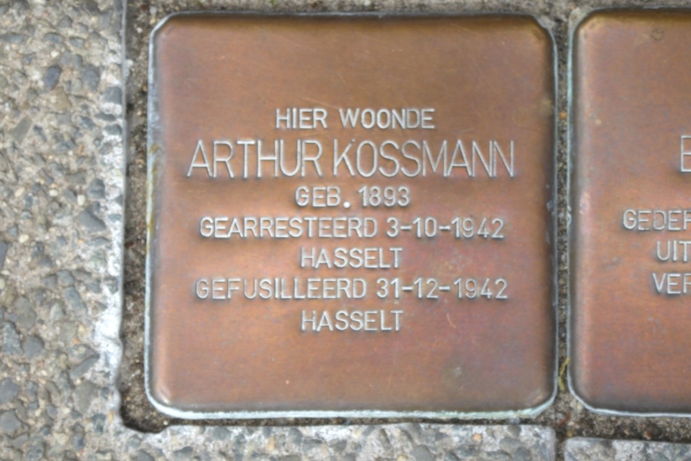 Stumbling Stones Maastrichterstraat 108 #4