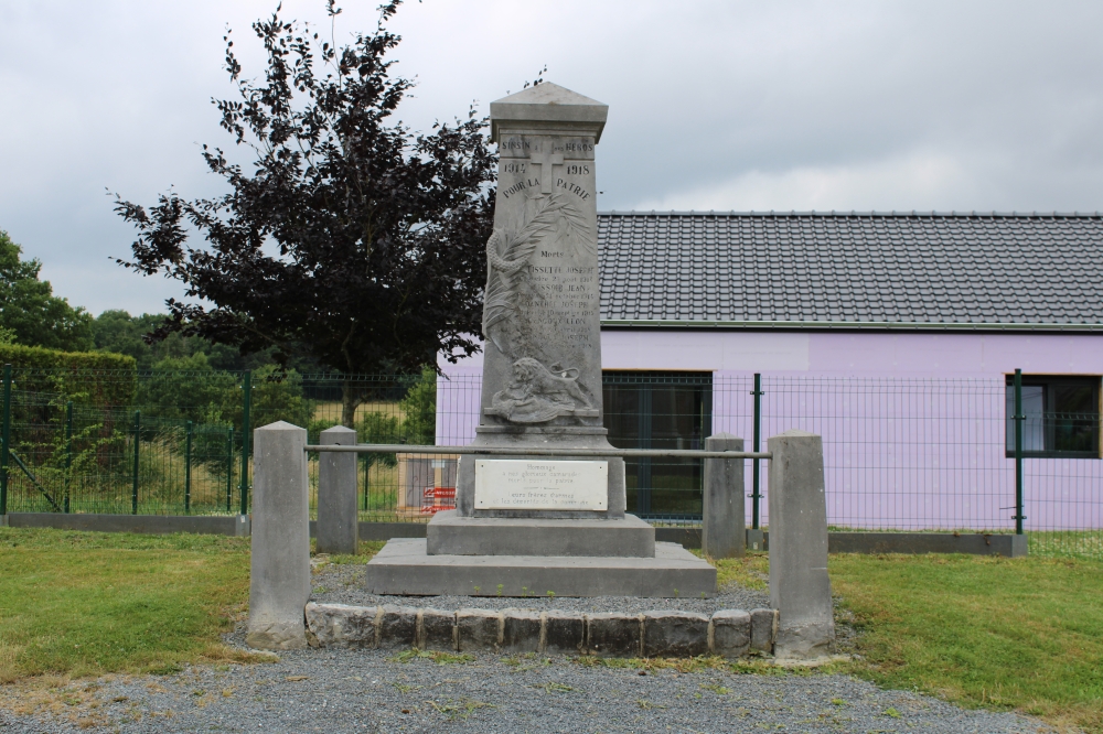Oorlogsmonument Sinsin