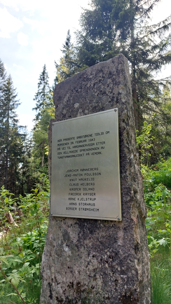 Memorial Saboteur's Trail Tinn #2