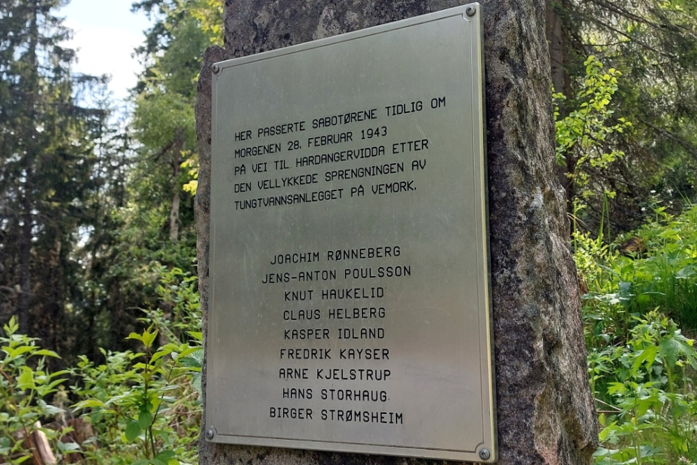 Memorial Saboteur's Trail Tinn #1