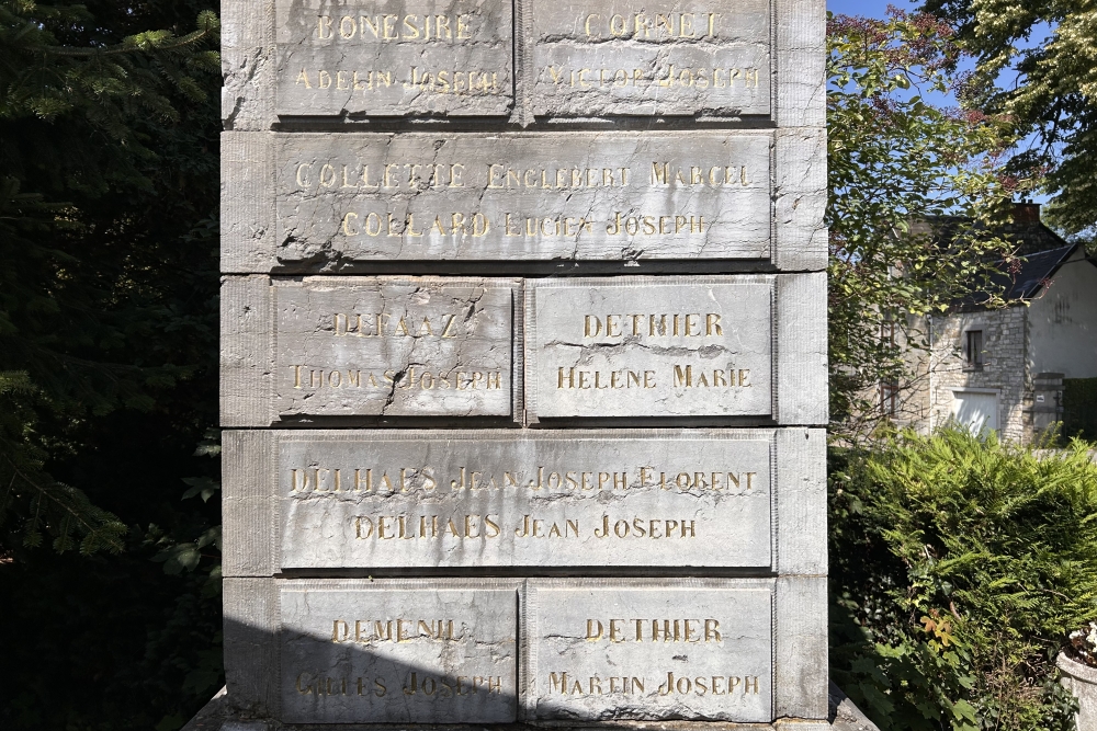 War Memorial Louveigné #4