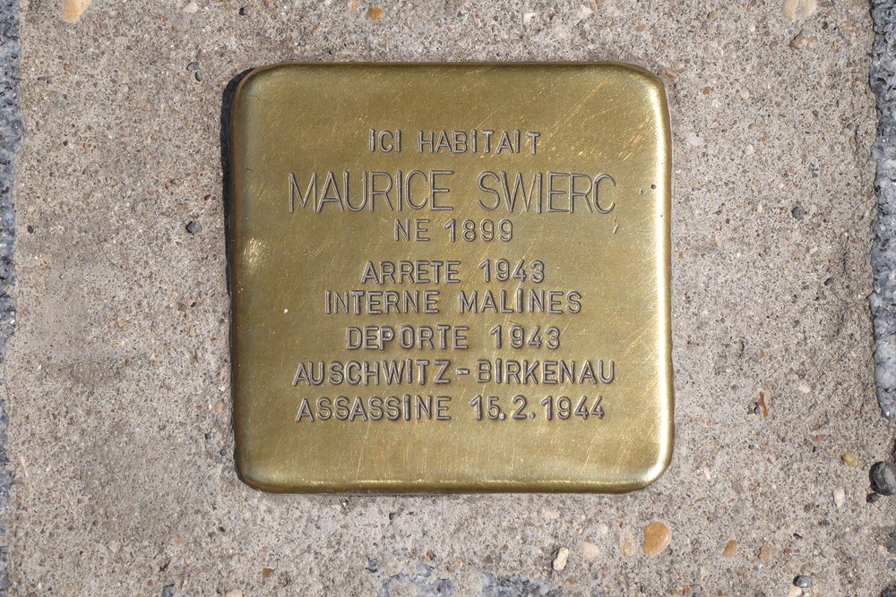 Stumbling Stone Rue Pierre Mauroy 135