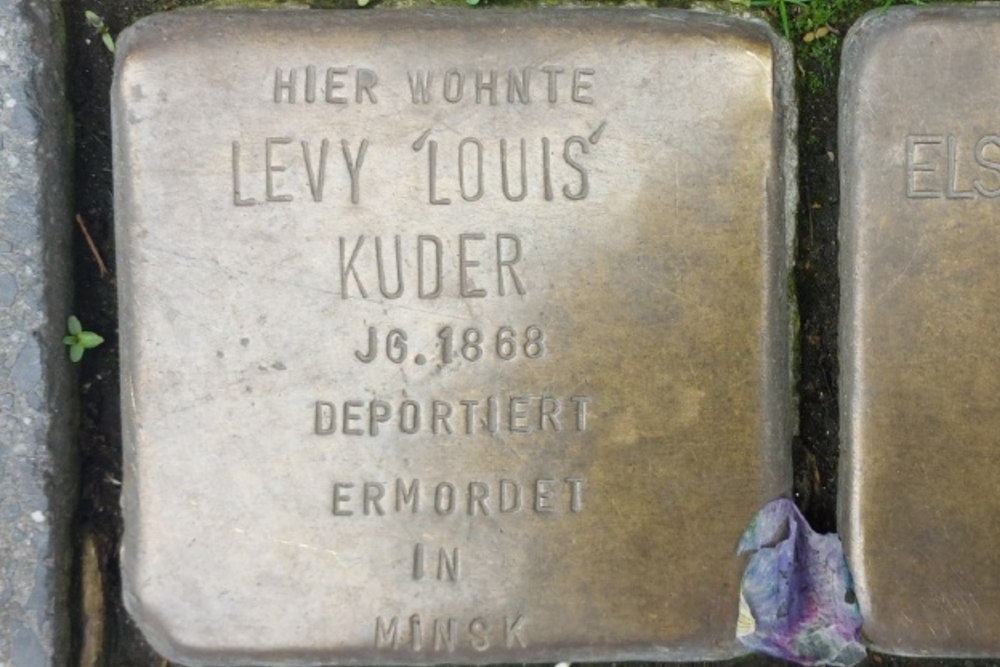 Stumbling Stone Mittelstraße 38 #3