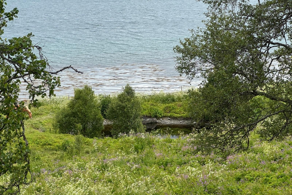Tallboy bomb crater Tirpitz #2