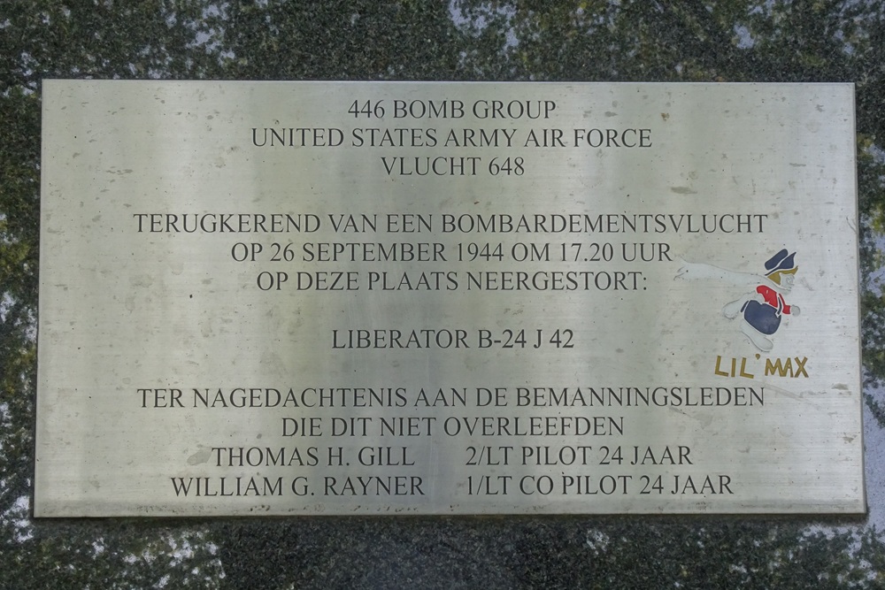Crashlocatie B-24 Liberator Lil'Max #2