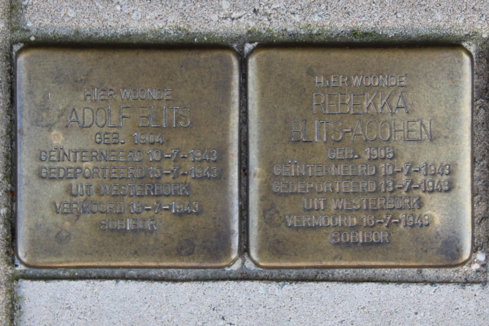 Stolpersteine Dintelstraat 65 #1