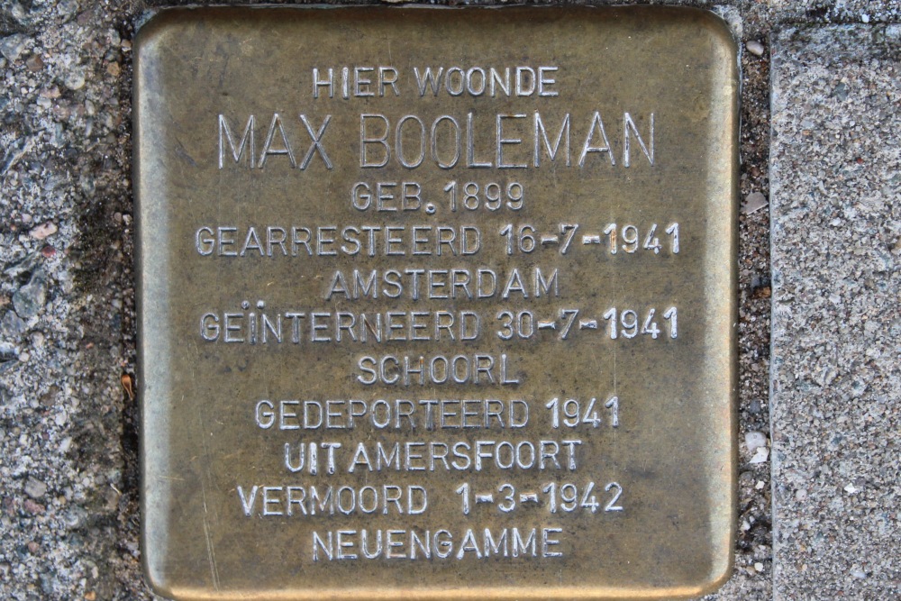 Stumbling Stone Dintelstraat 29