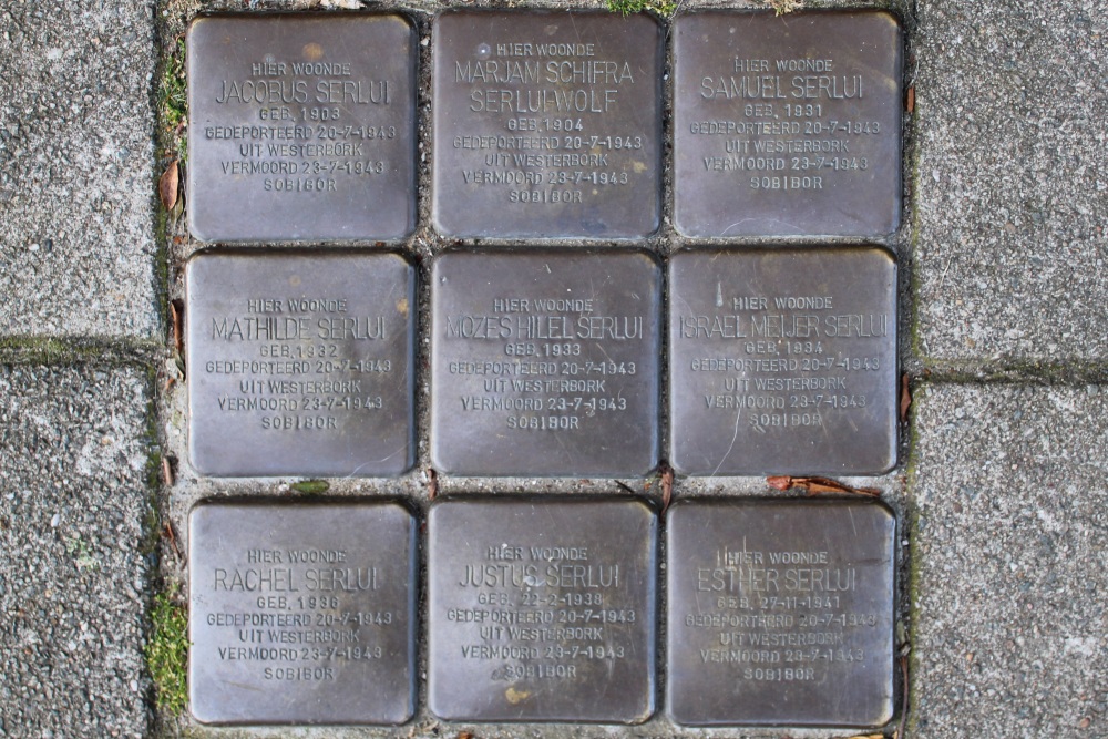 Stumbling Stones Amstelkade 162