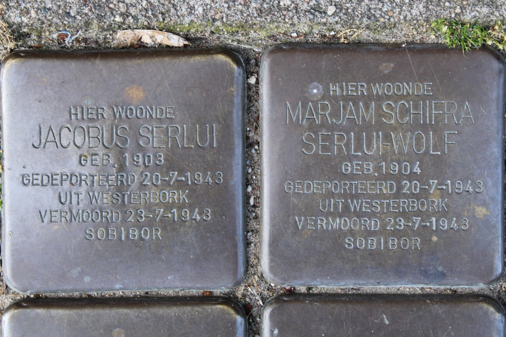 Stumbling Stones Amstelkade 162 #2