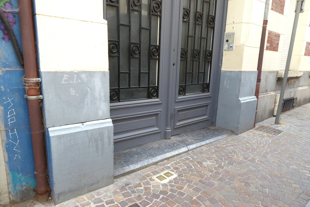 Stolpersteine Rue du Court Debout 3  #2
