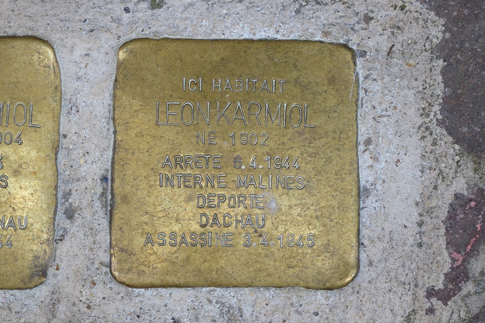Stolpersteine Rue du Court Debout 3  #5