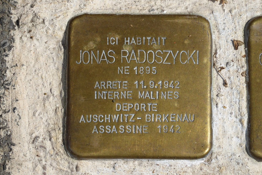 Stolpersteine Rue la Paix d’Utrecht 12 #4