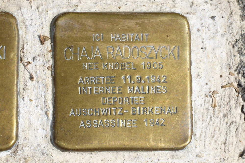 Stolpersteine Rue la Paix d’Utrecht 12 #5