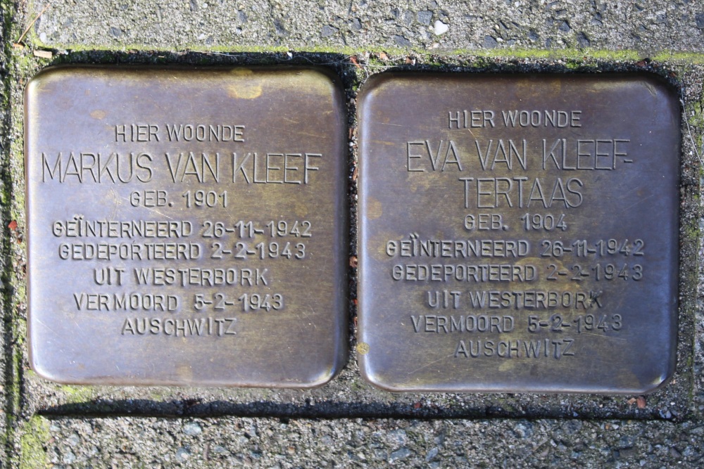 Stumbling Stones Van Ostadestraat 276