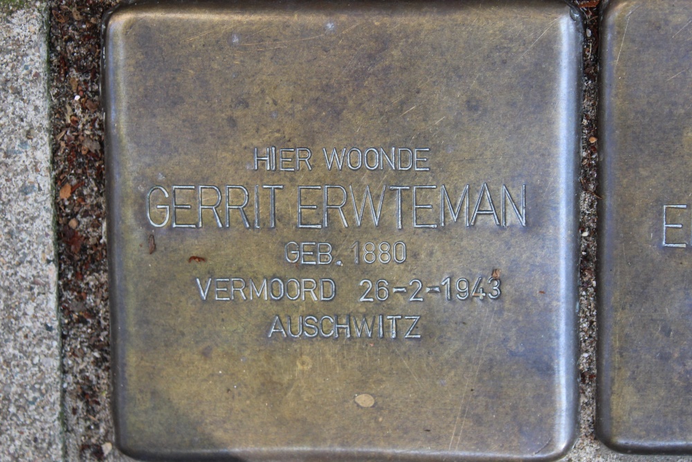 Stolpersteine Tolstraat 35 #2