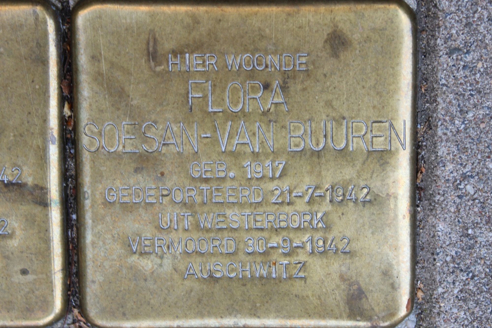 Stumbling Stones Rusterburgerstraat 54 #3