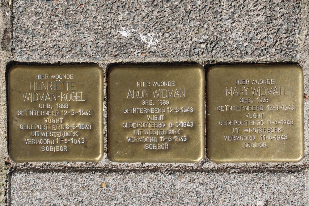 Stumbling Stones Saffierstraat 53