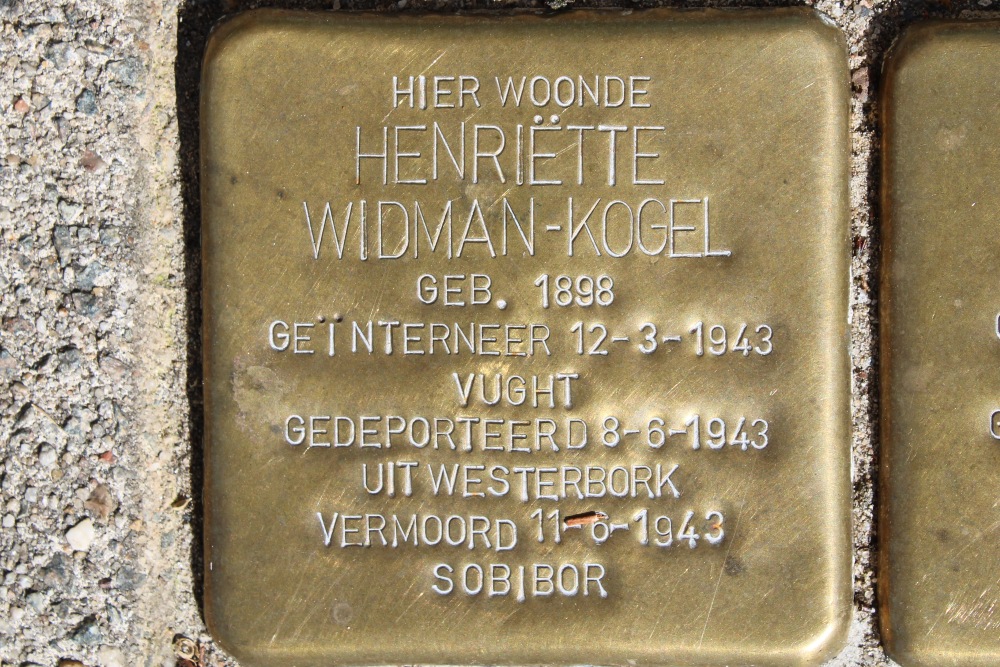 Stumbling Stones Saffierstraat 53 #2