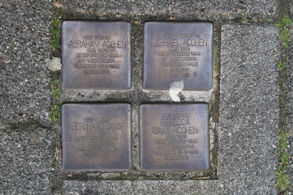 Stumbling Stones Diamantstraat 171
