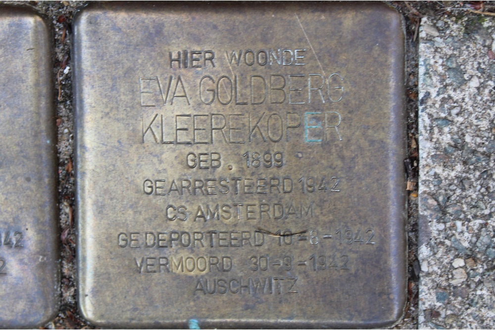 Stolpersteine Jan Lievensstraat 72 #3
