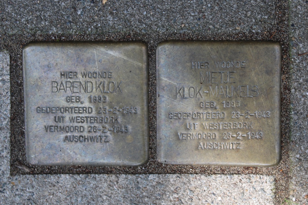 Stumbling Stones Waalstraat 6