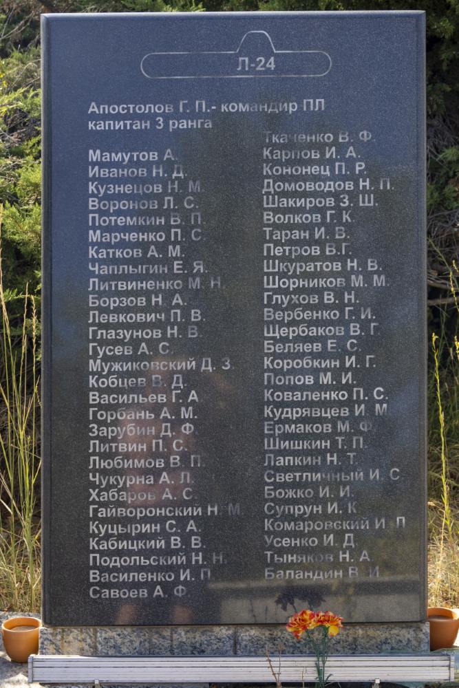 Monument voor de gesneuvelde Sovjet-onderzeebootbemanning #5