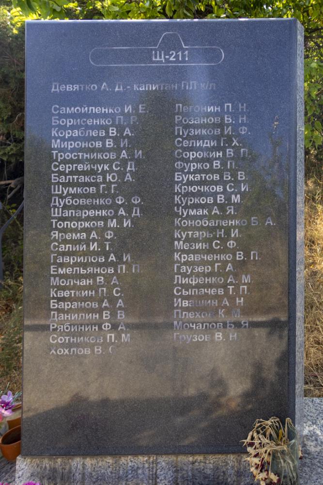 Monument voor de gesneuvelde Sovjet-onderzeebootbemanning #8