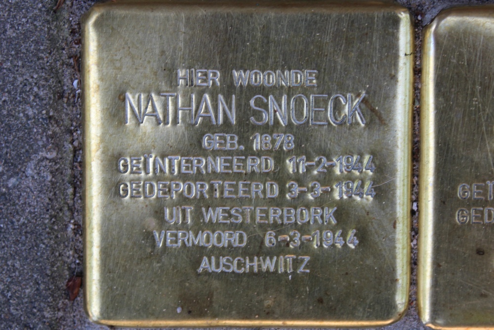 Stumbling Stones Jekerstraat 3 #2