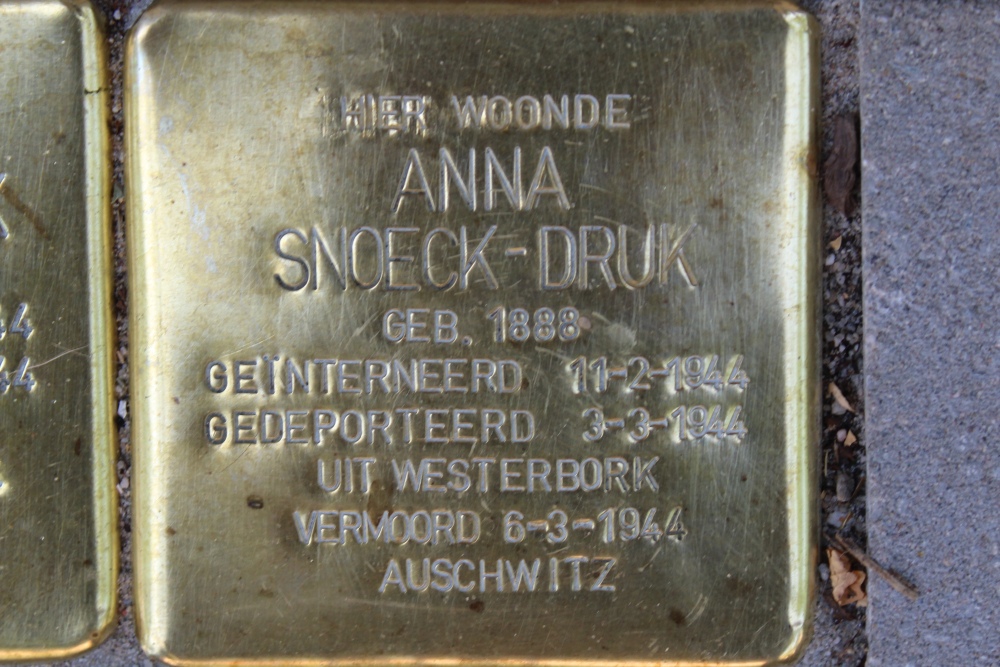 Stumbling Stones Jekerstraat 3 #3