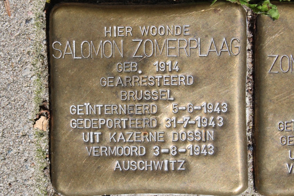 Stumbling Stones Jekerstraat 8 #2