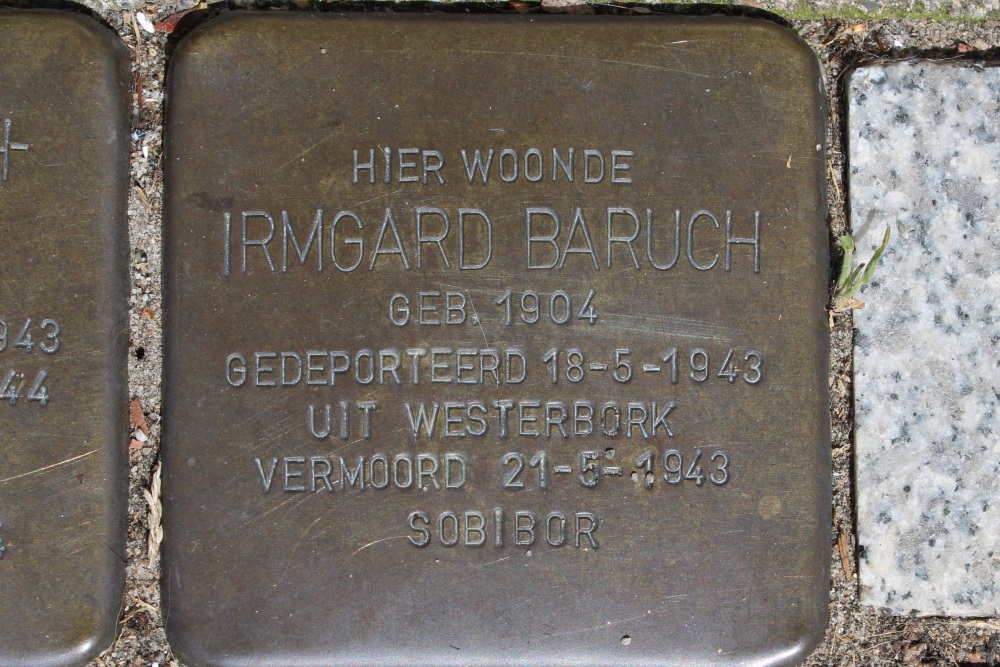 Stumbling Stones Biesboschstraat 52 #3