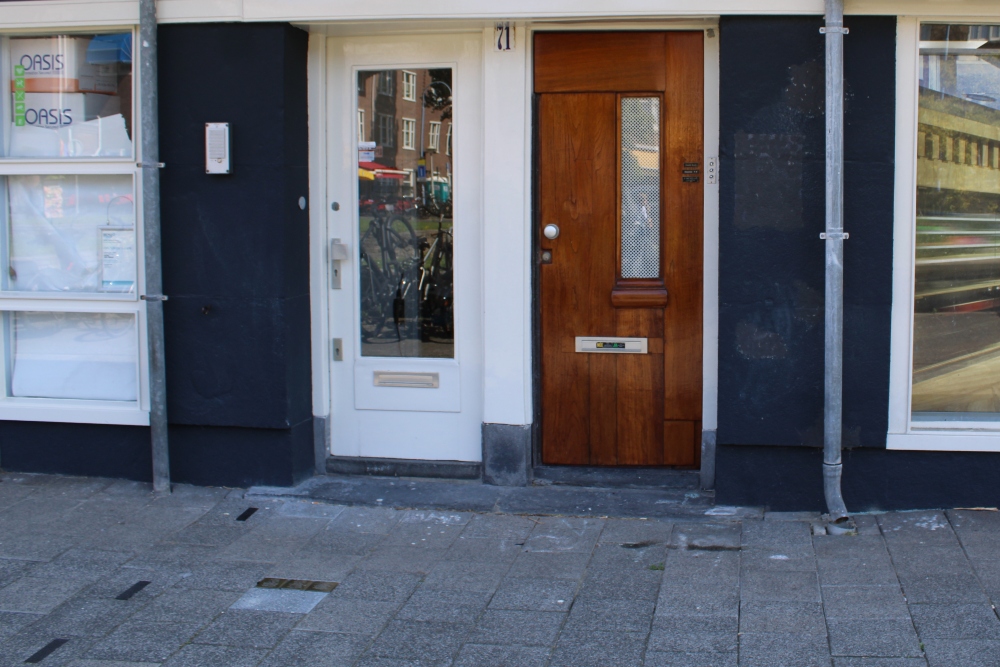 Stolpersteine Maasstraat 71 #5