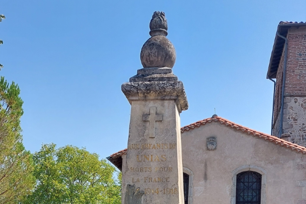 Oorlogsmonument Unias #3