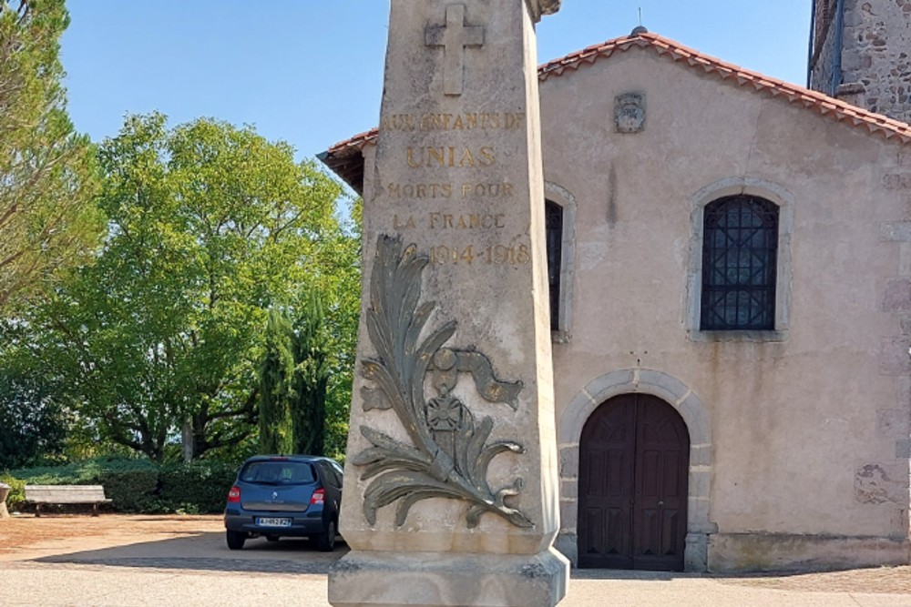 Oorlogsmonument Unias #4