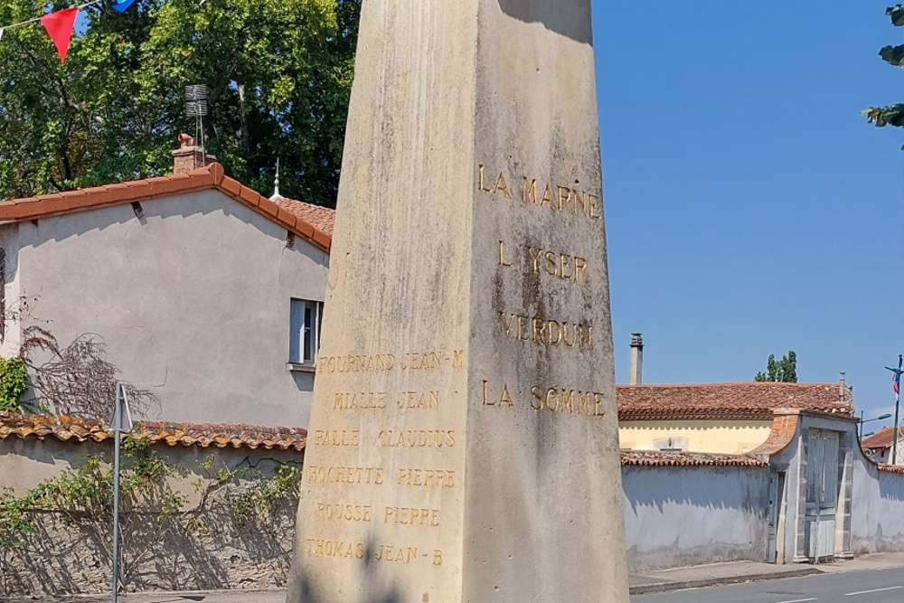 Oorlogsmonument Unias #6