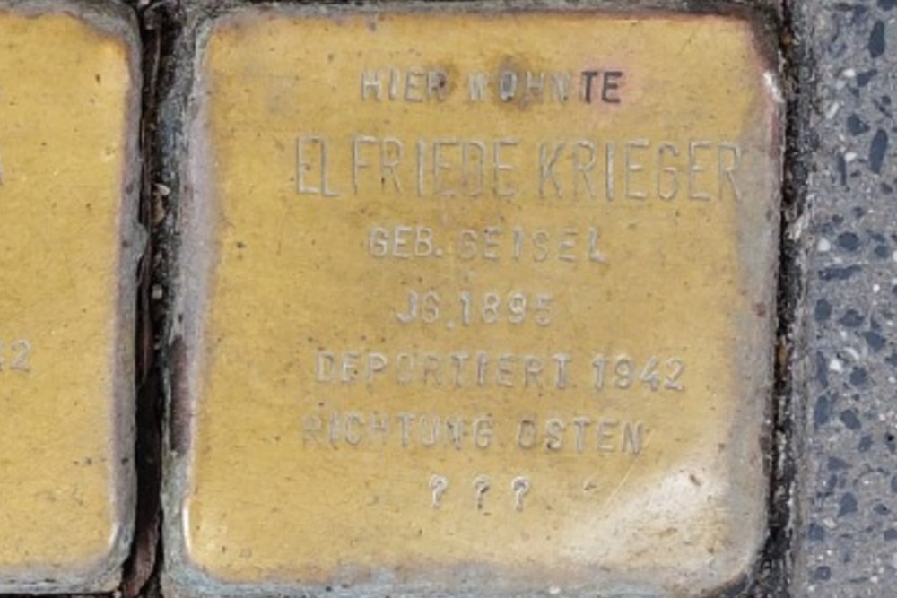 Stolpersteine Mittelstraße 29 #5