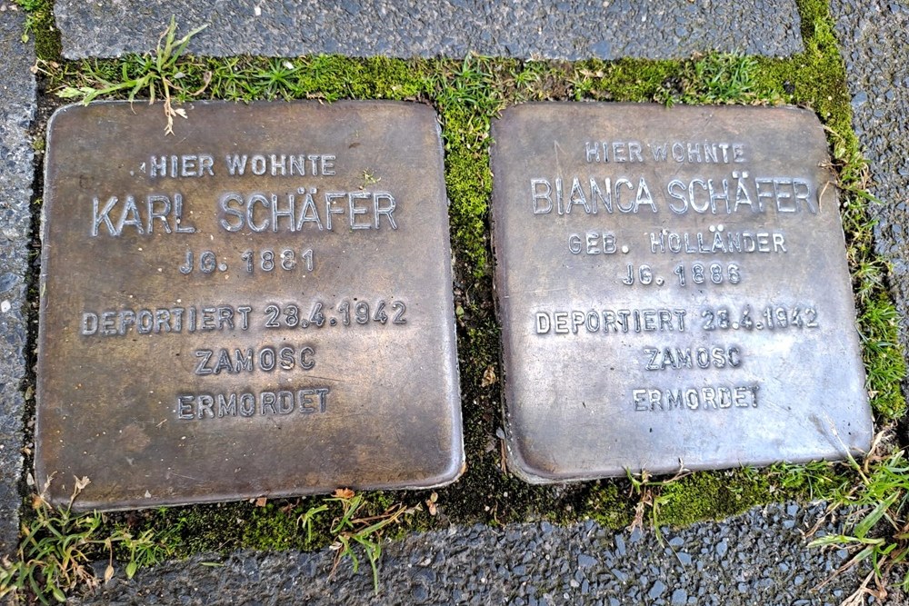 Stumbling Stones Gerbergasse 2 #1