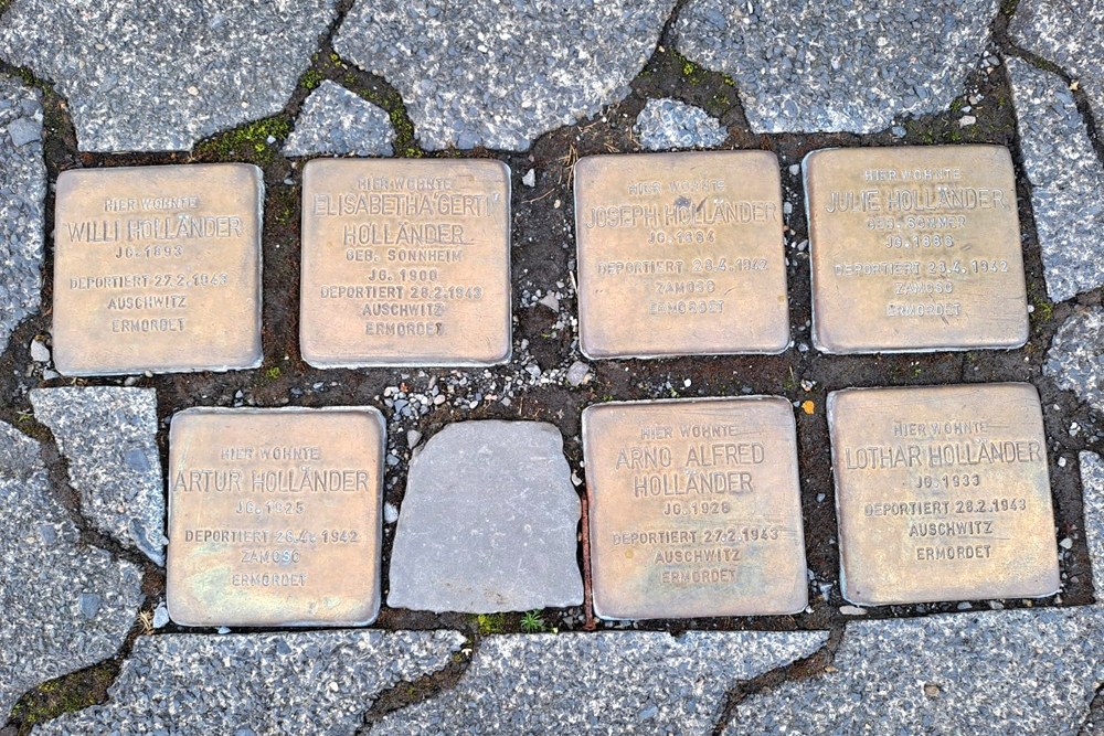 Stolpersteine Mühlenweg 25 #1