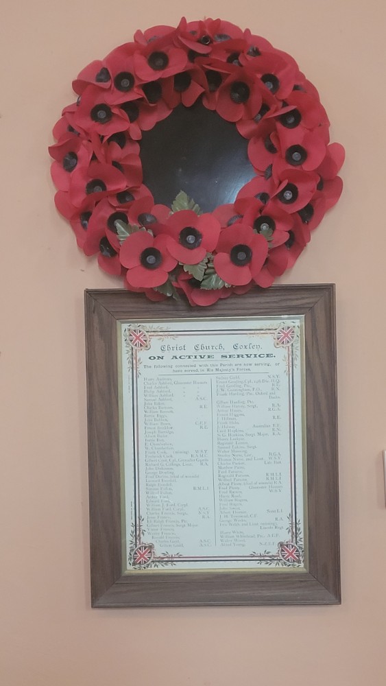 Memorials Christ Church Coxley #2