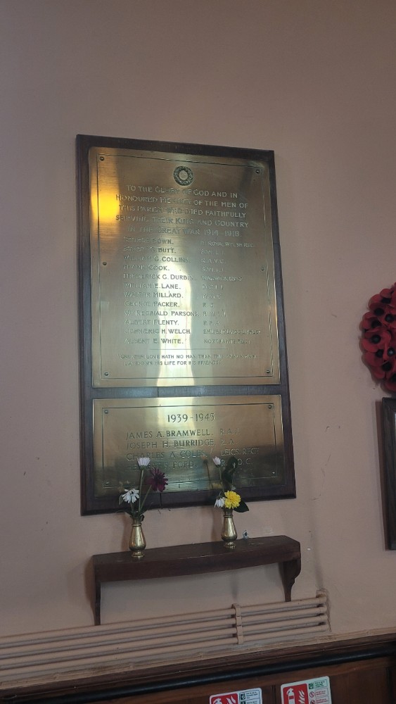 Memorials Christ Church Coxley #5