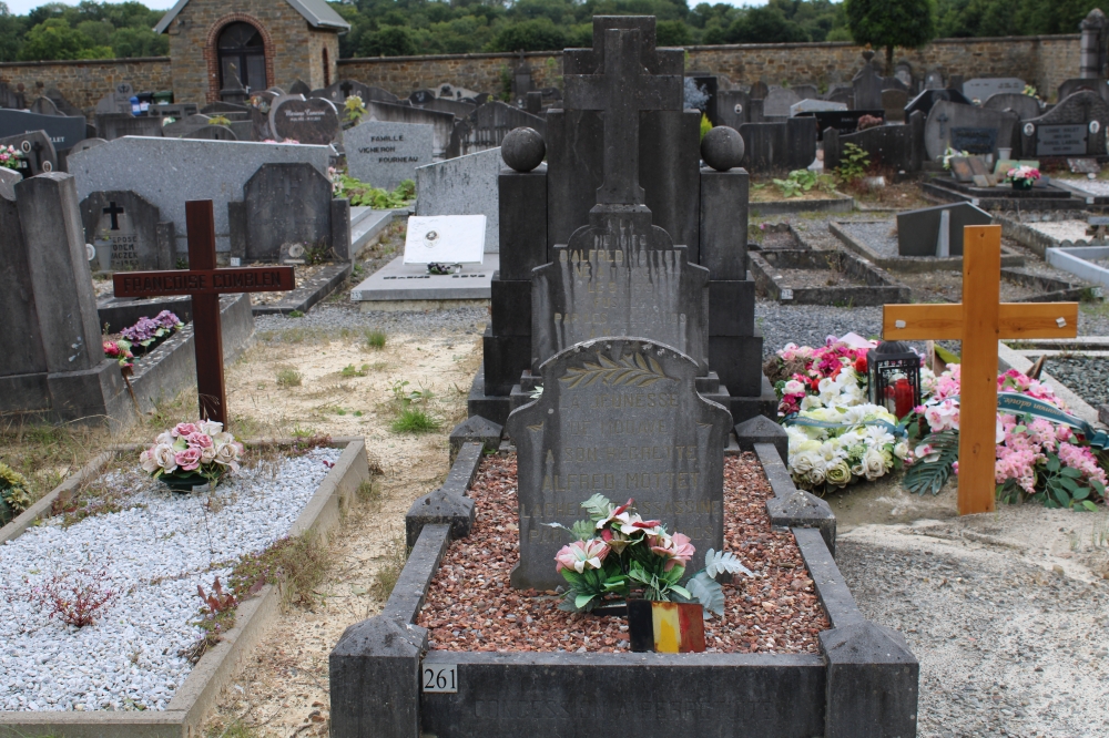 Belgische Oorlogsgraven Modave	 #3