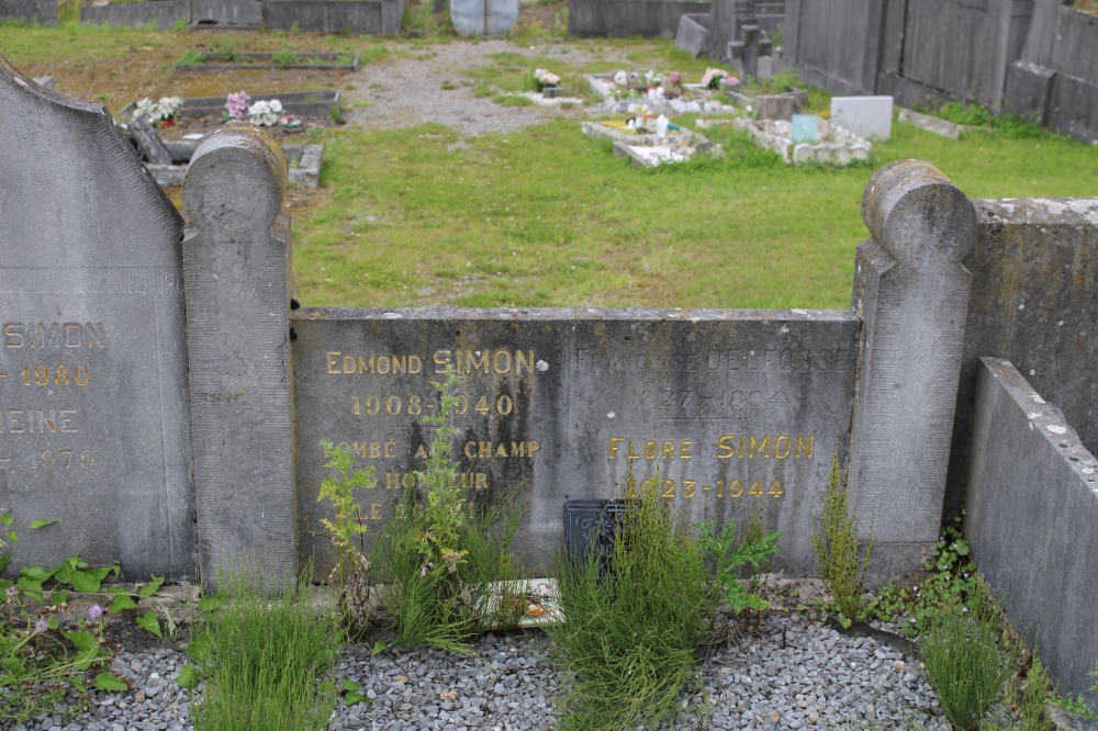 Belgische Oorlogsgraven Vierset-Barse	 #2