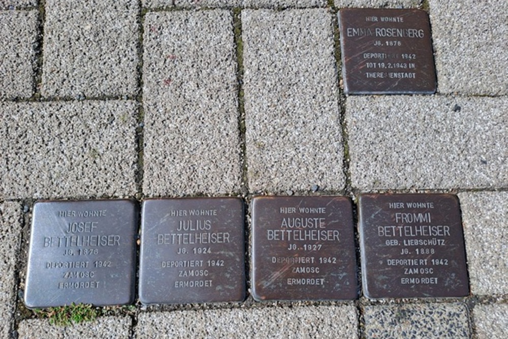 Stumbling Stones Bahnhofstraße 23