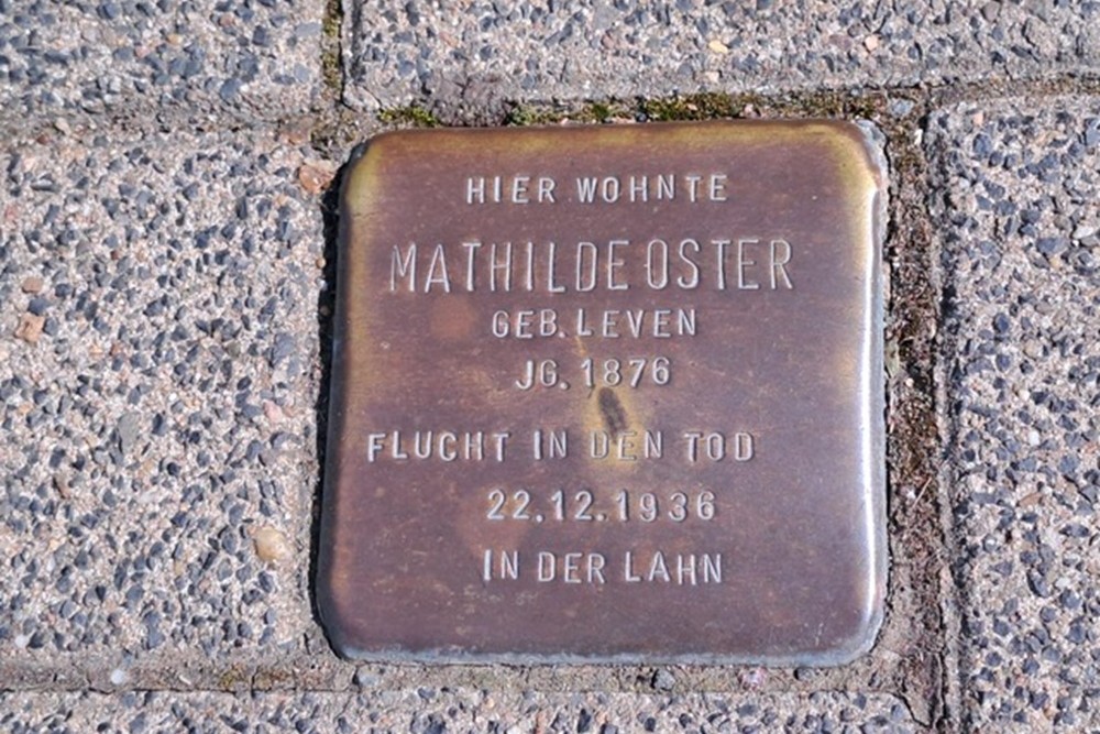 Stumbling Stone Bahnhofstraße 50