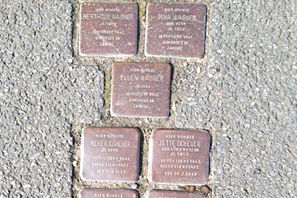Stumbling Stones Bahnhofstraße 67 #3