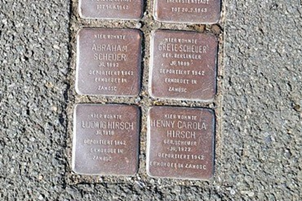 Stumbling Stones Bahnhofstraße 67 #4