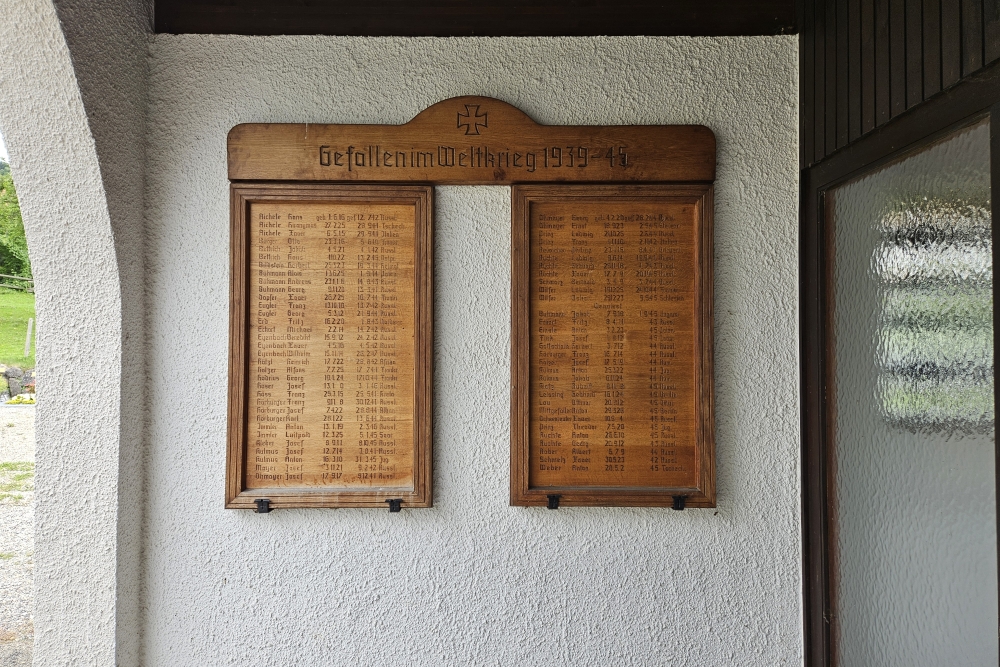 Oorlogsmonument Grünenbach #1