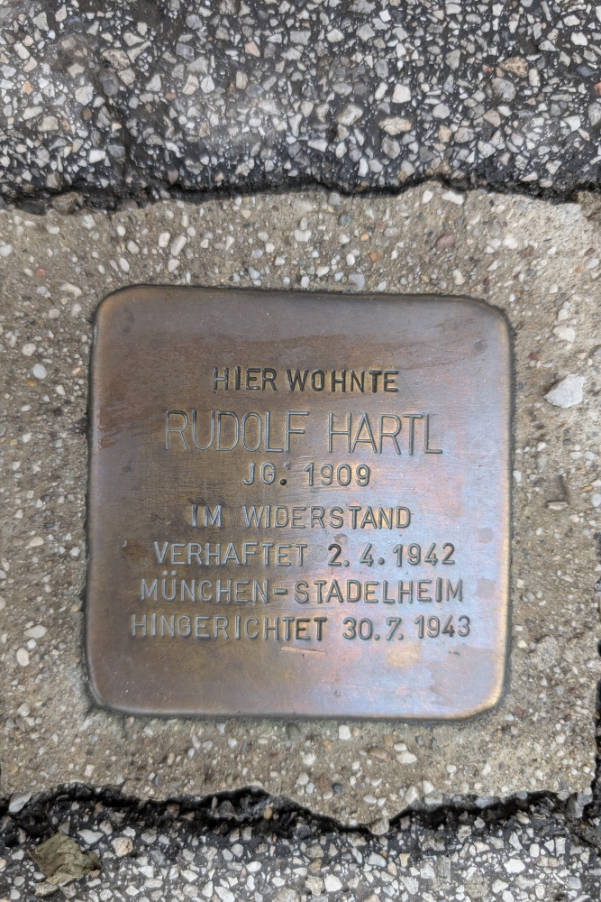Stumbling Stone Elisabethstraße 49