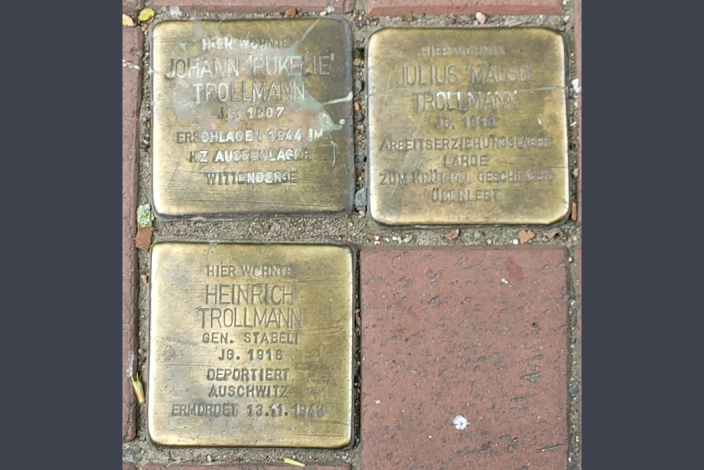 Stolperstein Johann-Trollmann-Weg